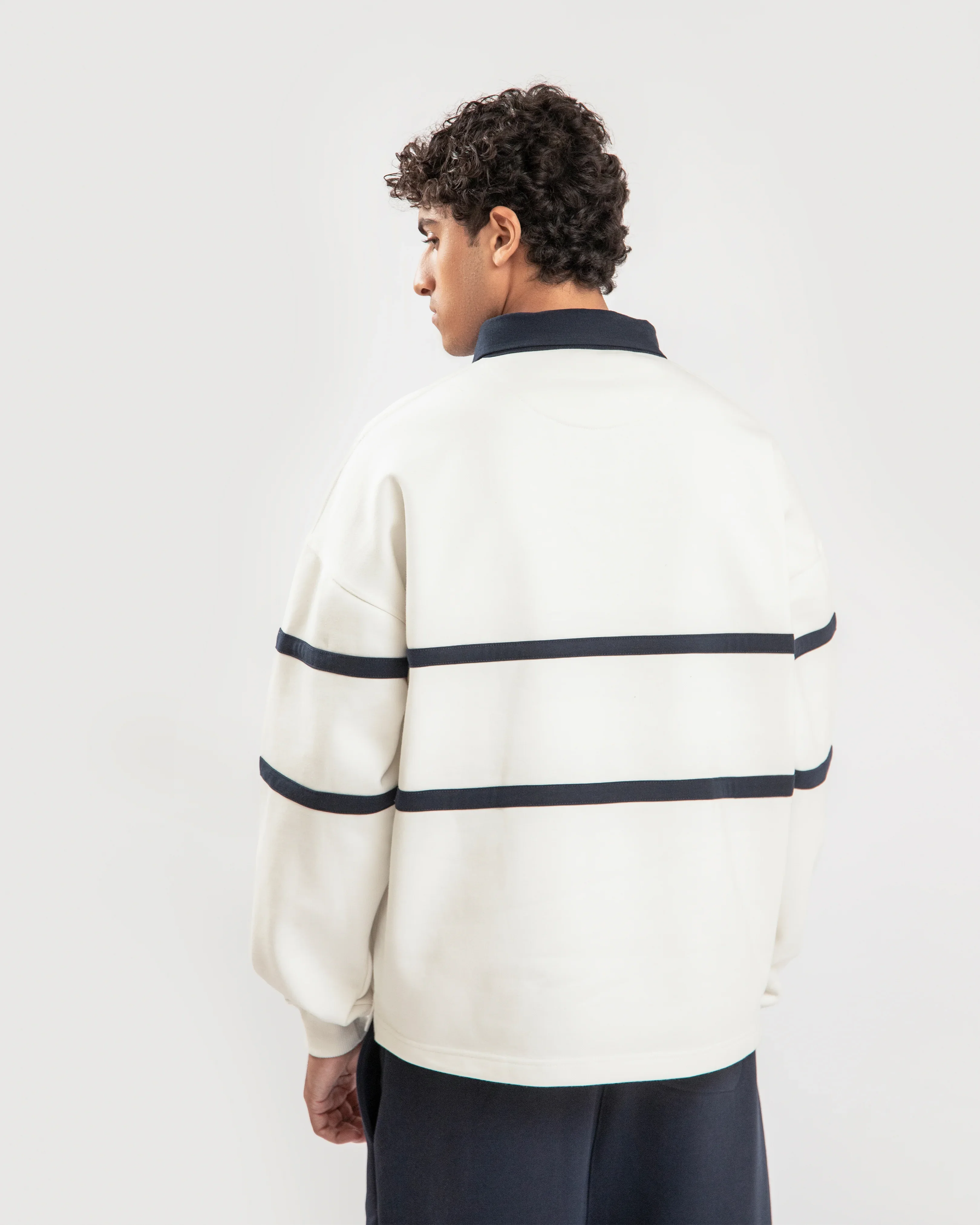 St Tropez Long Sleeve Polo - Image 4